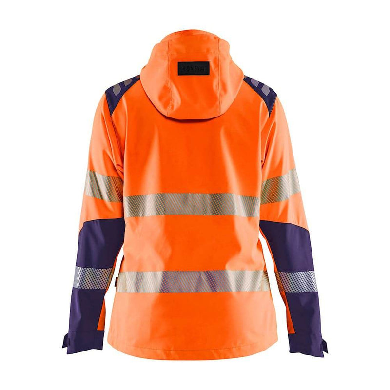 Blaklader 4791 Women's Hi-Vis Waterproof Stretch Softshell Jacket - WOMENS HI-VIS CLOTHING