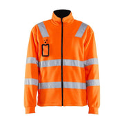 Blaklader 4833 Hi-Vis Full Zip Fleece Jacket - HI-VIS JACKETS & COATS