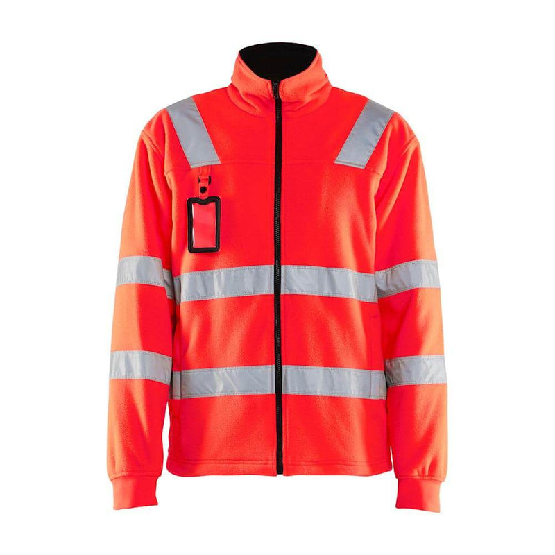 Blaklader 4833 Hi-Vis Full Zip Fleece Jacket - HI-VIS JACKETS & COATS