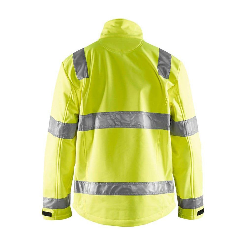 Blaklader 4838 Hi-Vis Water Resistant Softshell Jacket - SOFTSHELL JACKETS