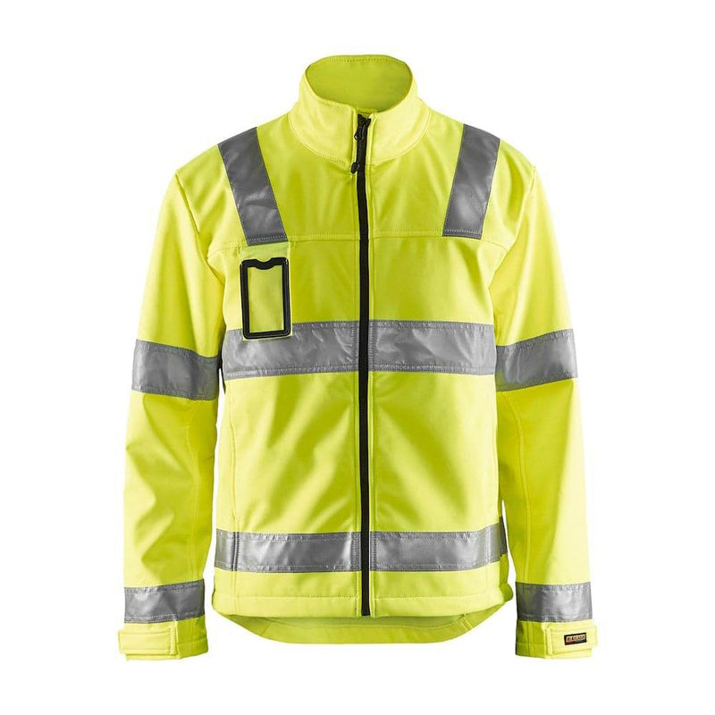 Blaklader 4838 Hi-Vis Water Resistant Softshell Jacket - SOFTSHELL JACKETS