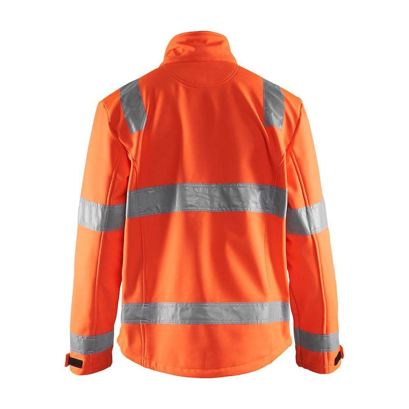 Blaklader 4838 Hi-Vis Water Resistant Softshell Jacket - SOFTSHELL JACKETS