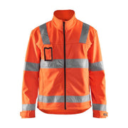 Blaklader 4838 Hi-Vis Water Resistant Softshell Jacket - SOFTSHELL JACKETS