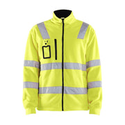 Blaklader 4853 Hi-Vis Full Zip Fleece Jacket - HI-VIS JACKETS & COATS