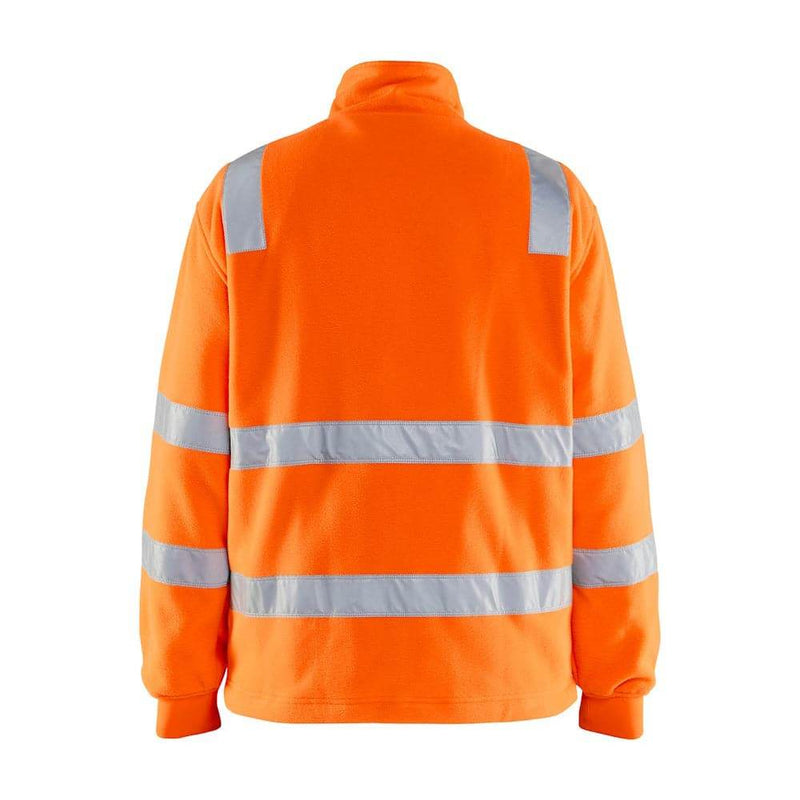 Blaklader 4853 Hi-Vis Full Zip Fleece Jacket - HI-VIS JACKETS & COATS