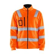 Blaklader 4853 Hi-Vis Full Zip Fleece Jacket - HI-VIS JACKETS & COATS