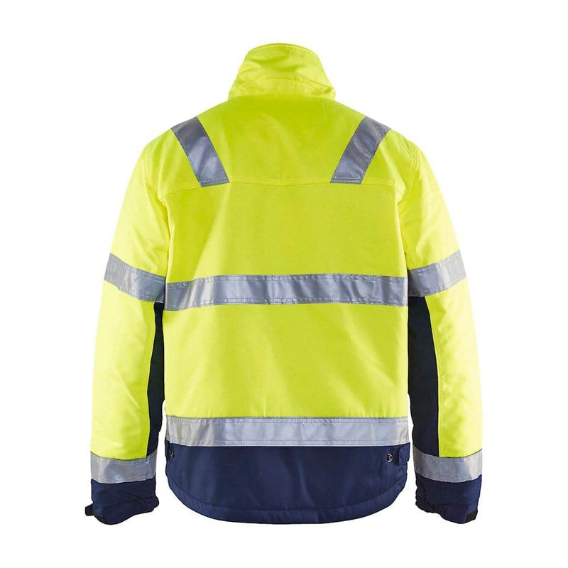 Blaklader 4862 Hi-Vis Water Repellent Winter Jacket - HI-VIS JACKETS & COATS