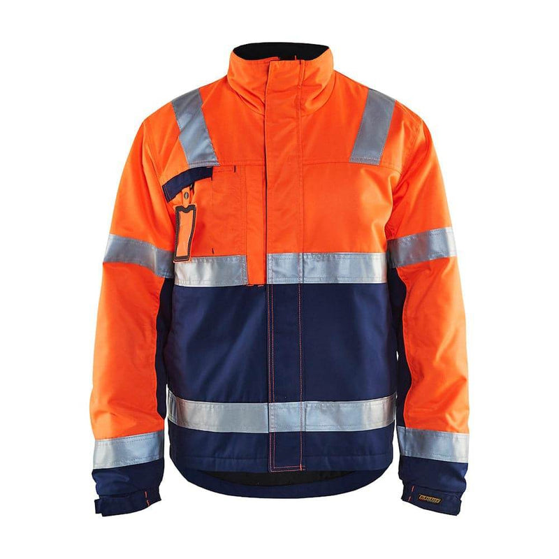 Blaklader 4862 Hi-Vis Water Repellent Winter Jacket - HI-VIS JACKETS & COATS
