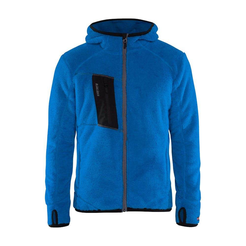Blaklader 4863 Furry Pile Fleece Hooded Jacket - FLEECE CLOTHING