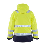 Blaklader 4872 Women's Hi-Vis Waterproof Winter Jacket - WOMENS HI-VIS CLOTHING