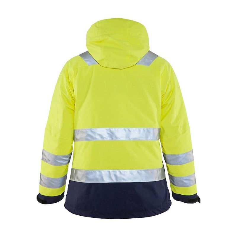 Blaklader 4872 Women's Hi-Vis Waterproof Winter Jacket - WOMENS HI-VIS CLOTHING