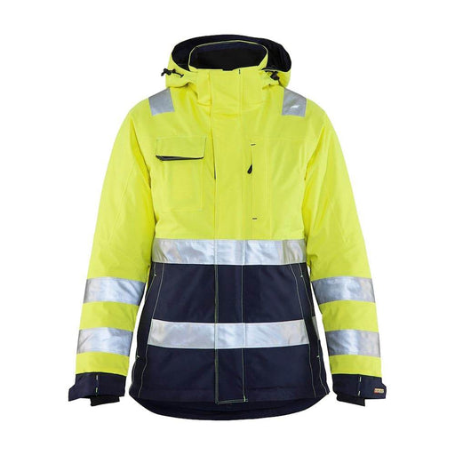 Blaklader 4872 Women's Hi-Vis Waterproof Winter Jacket - WOMENS HI-VIS CLOTHING