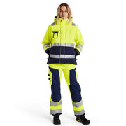 Blaklader 4872 Women's Hi-Vis Waterproof Winter Jacket - WOMENS HI-VIS CLOTHING