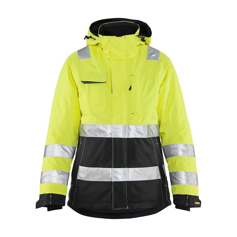 Blaklader 4872 Women's Hi-Vis Waterproof Winter Jacket - WOMENS HI-VIS CLOTHING