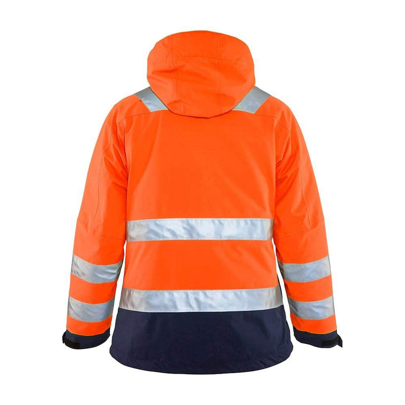 Blaklader 4872 Women's Hi-Vis Waterproof Winter Jacket - WOMENS HI-VIS CLOTHING