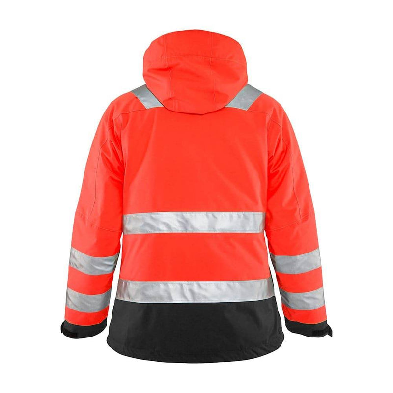 Blaklader 4872 Women's Hi-Vis Waterproof Winter Jacket - WOMENS HI-VIS CLOTHING
