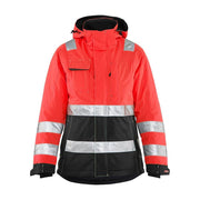 Blaklader 4872 Women's Hi-Vis Waterproof Winter Jacket - WOMENS HI-VIS CLOTHING