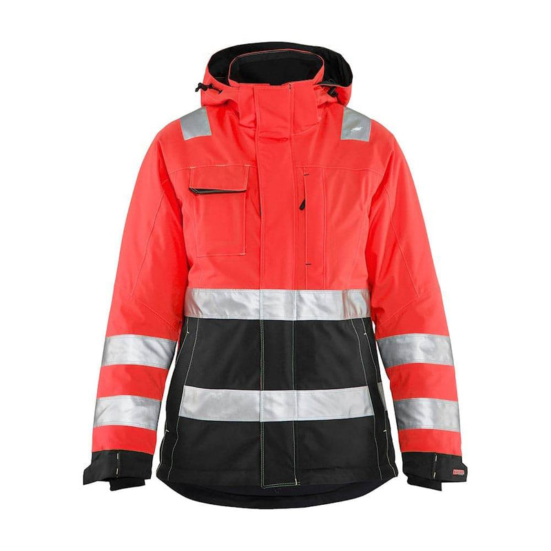 Blaklader 4872 Women's Hi-Vis Waterproof Winter Jacket - WOMENS HI-VIS CLOTHING