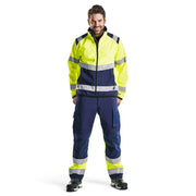 Blaklader 4877 Hi-Vis Water Repellent Softshell Jacket - HI-VIS JACKETS & COATS
