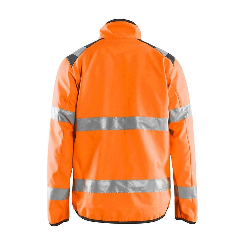 Blaklader 4877 Hi-Vis Water Repellent Softshell Jacket - HI-VIS JACKETS & COATS