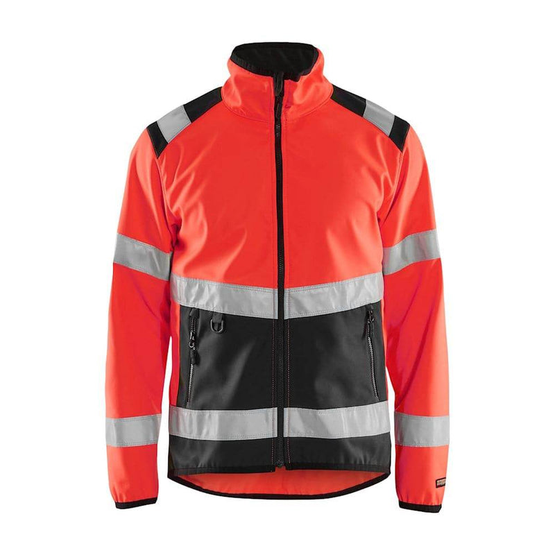 Blaklader 4877 Hi-Vis Water Repellent Softshell Jacket - HI-VIS JACKETS & COATS
