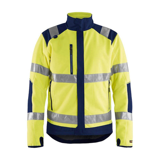Blaklader 4888 Hi-Vis Windproof Fleece Jacket - HI-VIS JACKETS & COATS
