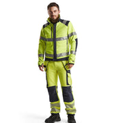 Blaklader 4888 Hi-Vis Windproof Fleece Jacket - HI-VIS JACKETS & COATS