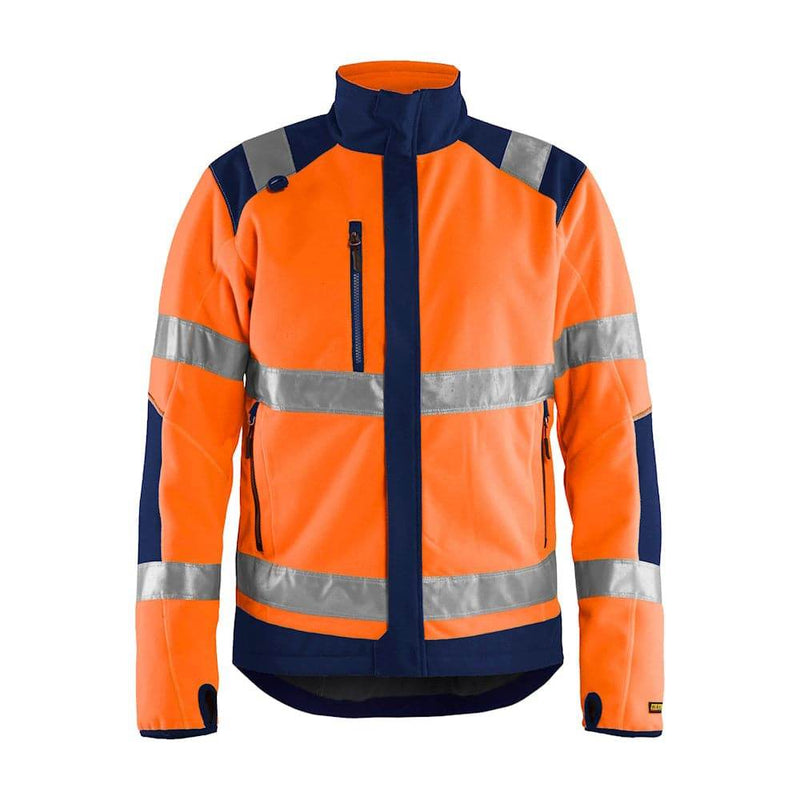 Blaklader 4888 Hi-Vis Windproof Fleece Jacket - HI-VIS JACKETS & COATS