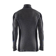 Blaklader Underwear Merino Zip-Neck Thermal Top - THERMALS