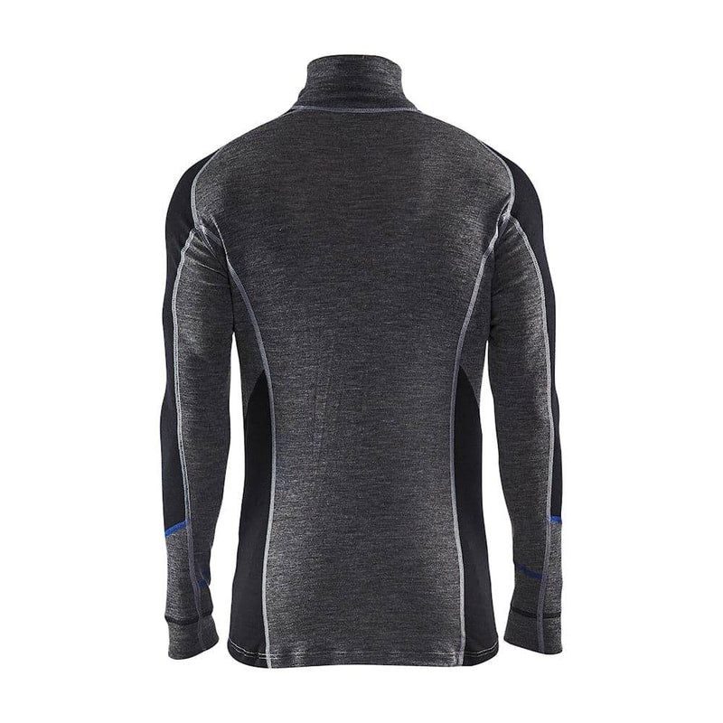 Blaklader Underwear Merino Zip-Neck Thermal Top - THERMALS
