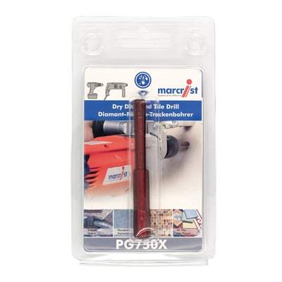 PG750X Dry Diamond Tile Drill - All Sizes - Tools & Workwear