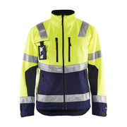 Blaklader 4900 Hi-Vis Waterproof Softshell Jacket - HI-VIS JACKETS & COATS