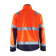 Blaklader 4900 Hi-Vis Waterproof Softshell Jacket - HI-VIS JACKETS & COATS