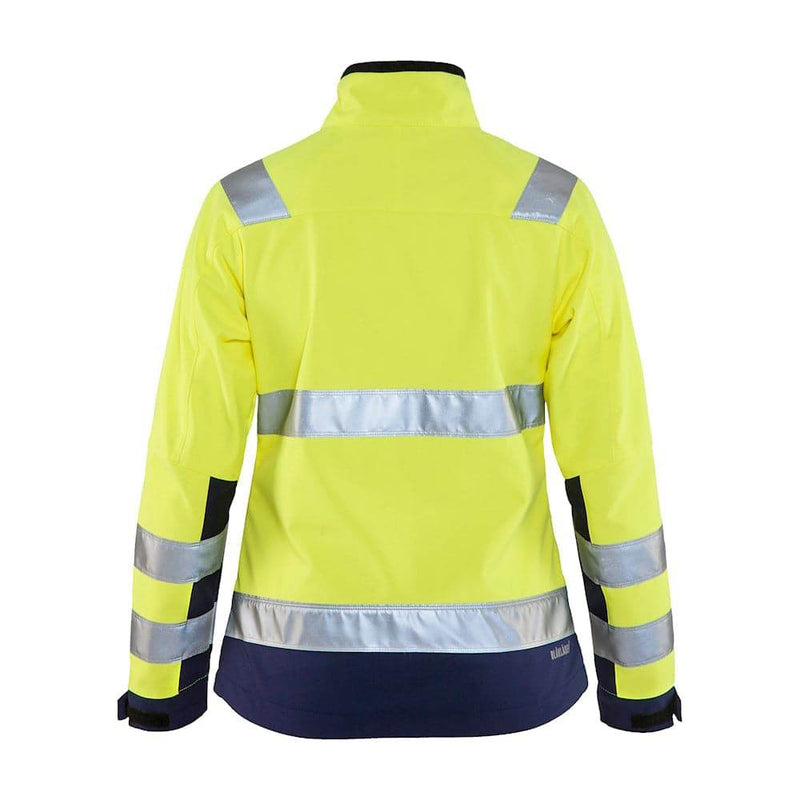 Blaklader 4902 Women's Hi-Vis Softshell jacket - WOMENS HI-VIS CLOTHING