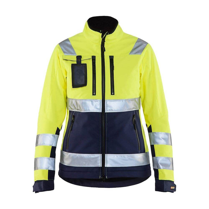 Blaklader 4902 Women's Hi-Vis Softshell jacket - WOMENS HI-VIS CLOTHING