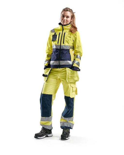 Blaklader 4902 Women's Hi-Vis Softshell jacket - WOMENS HI-VIS CLOTHING