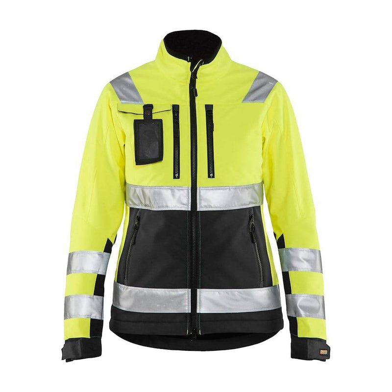 Blaklader 4902 Women's Hi-Vis Softshell jacket - WOMENS HI-VIS CLOTHING
