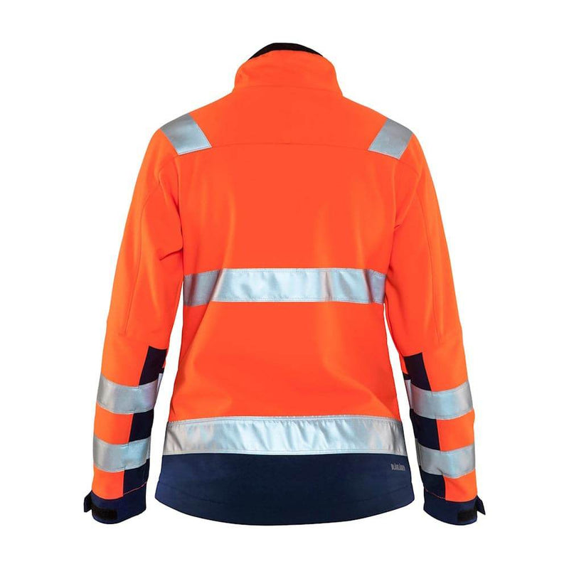 Blaklader 4902 Women's Hi-Vis Softshell jacket - WOMENS HI-VIS CLOTHING