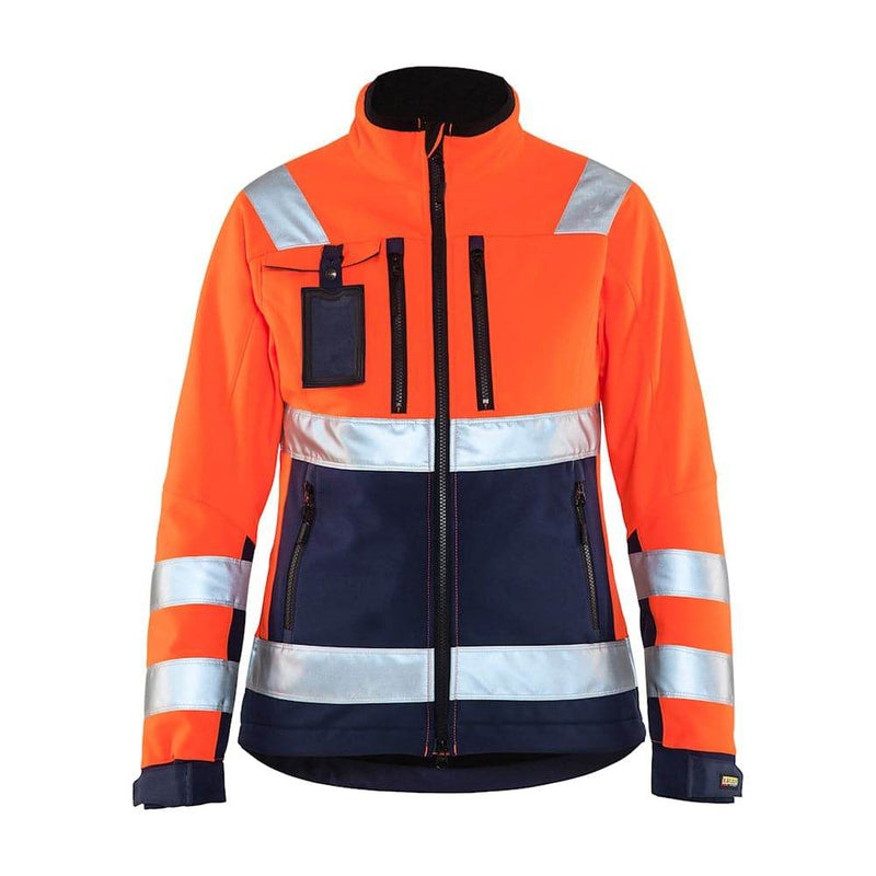 Blaklader 4902 Women's Hi-Vis Softshell jacket - WOMENS HI-VIS CLOTHING