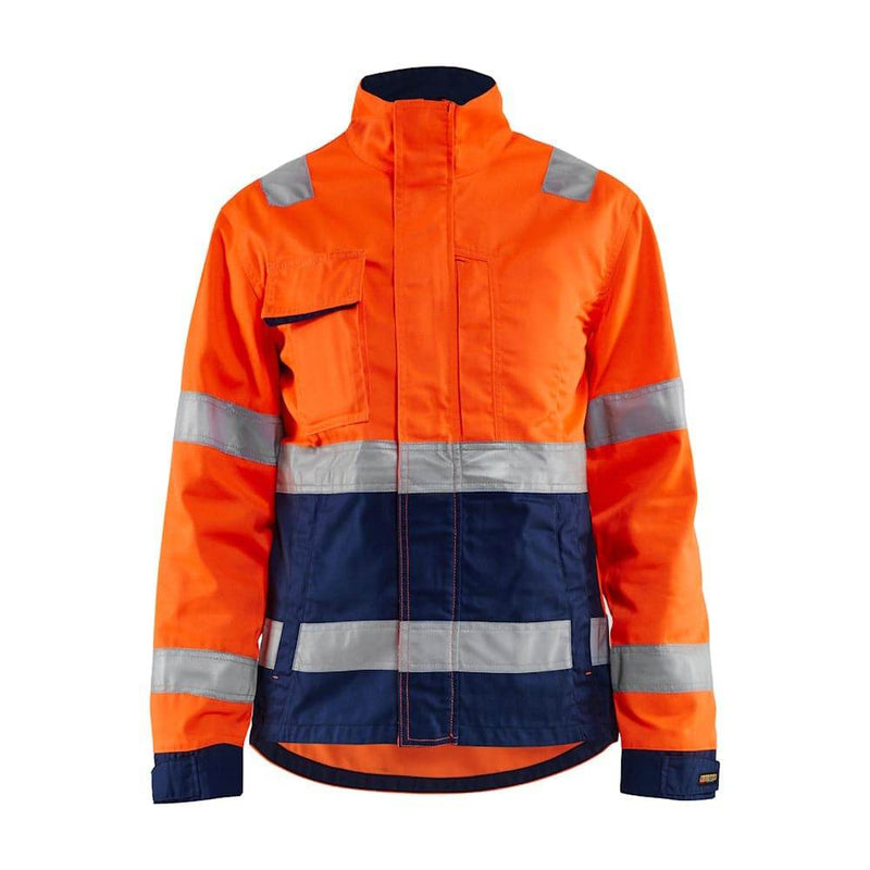 Blaklader 4903 Women's Hi-Vis Water Repellent Jacket - WOMENS HI-VIS CLOTHING