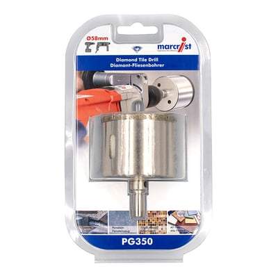 PG350 Tile Drill - All Sizes - Tools & Workwear