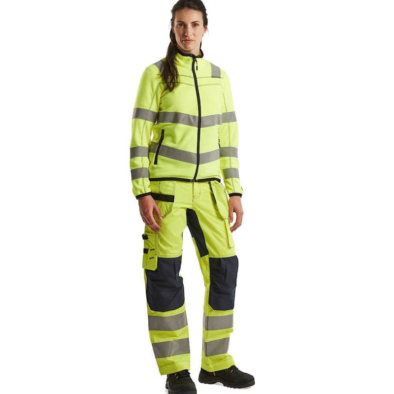 Blaklader 4966 Women's Hi-Vis microfleece jacket - WOMENS HI-VIS CLOTHING