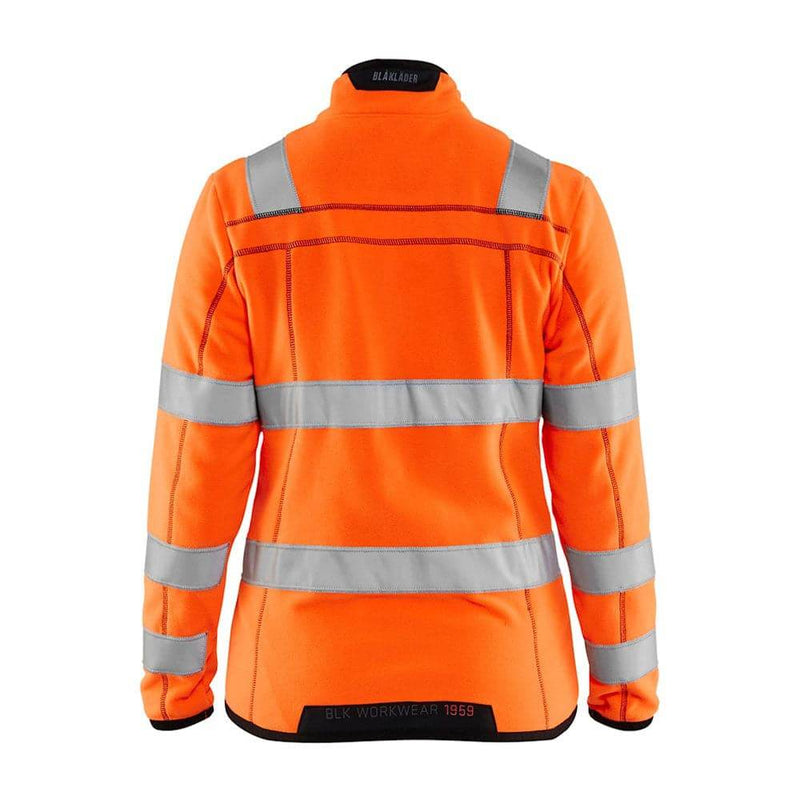 Blaklader 4966 Women's Hi-Vis microfleece jacket - WOMENS HI-VIS CLOTHING
