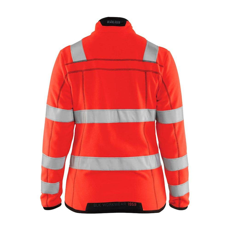 Blaklader 4966 Women's Hi-Vis microfleece jacket - WOMENS HI-VIS CLOTHING