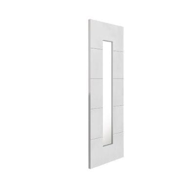 4 Line Horizontal Primed Glazed Internal Door - 1981mm x 762mm - Doors