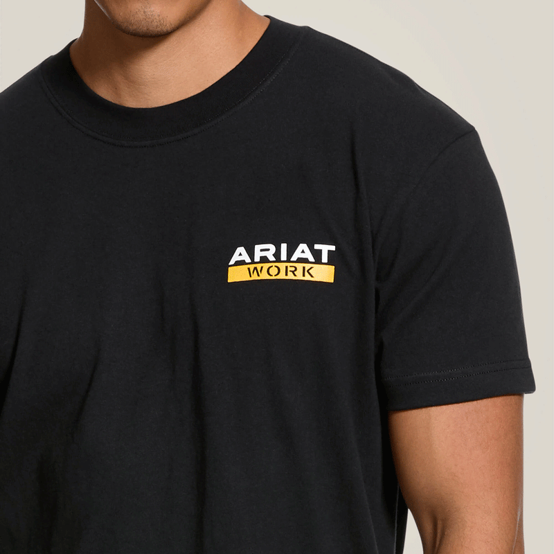 Ariat P19714 Rebar Cotton Strong Roughneck Graphic T-Shirt - T-SHIRTS