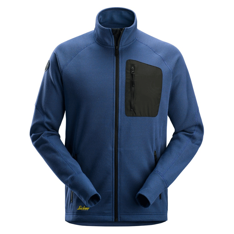 Snickers 8042 FlexiWork, Fleece Work Jacket Various Colours - FLEECE CLOTHING