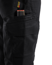 Blaklader 1448 Industry Stretch Kneepad Trousers Black - KNEE PAD TROUSERS