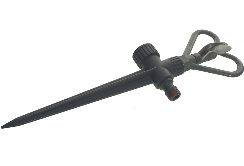 Rotary Butterfly Lawn Sprinkler on Spike De Luxe - White Line - Home & Garden > Lawn & Garden > Watering & Irrigation > Sprinklers & Sprinkler Heads > Sprinklers Garden watering