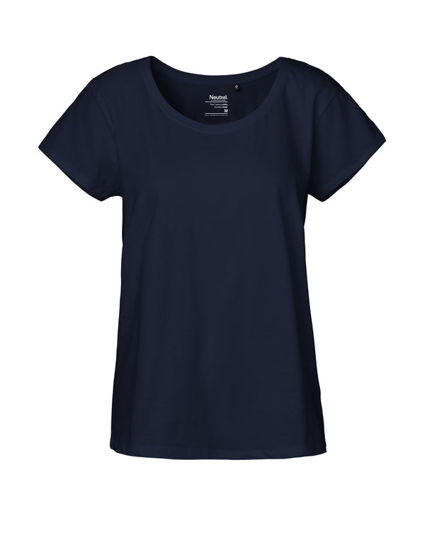 Fairtrade Organic Loose Fit T-shirt: Womens